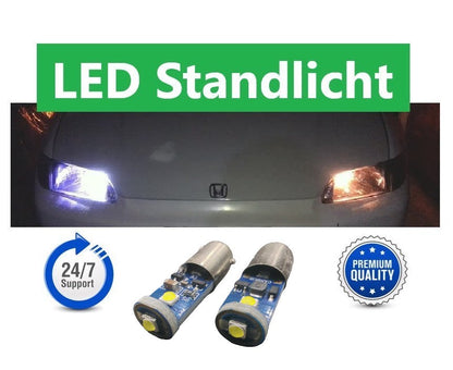 2 Stück 3SMD LED Standlicht Parkleuchte H6W Bax9s 3030 SKODA SUPERB I 3U4