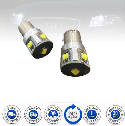 2 Stück 5SMD LED Standlicht Parkleuchte H6W Bax9s 2525 SKODA SUPERB I 3U4