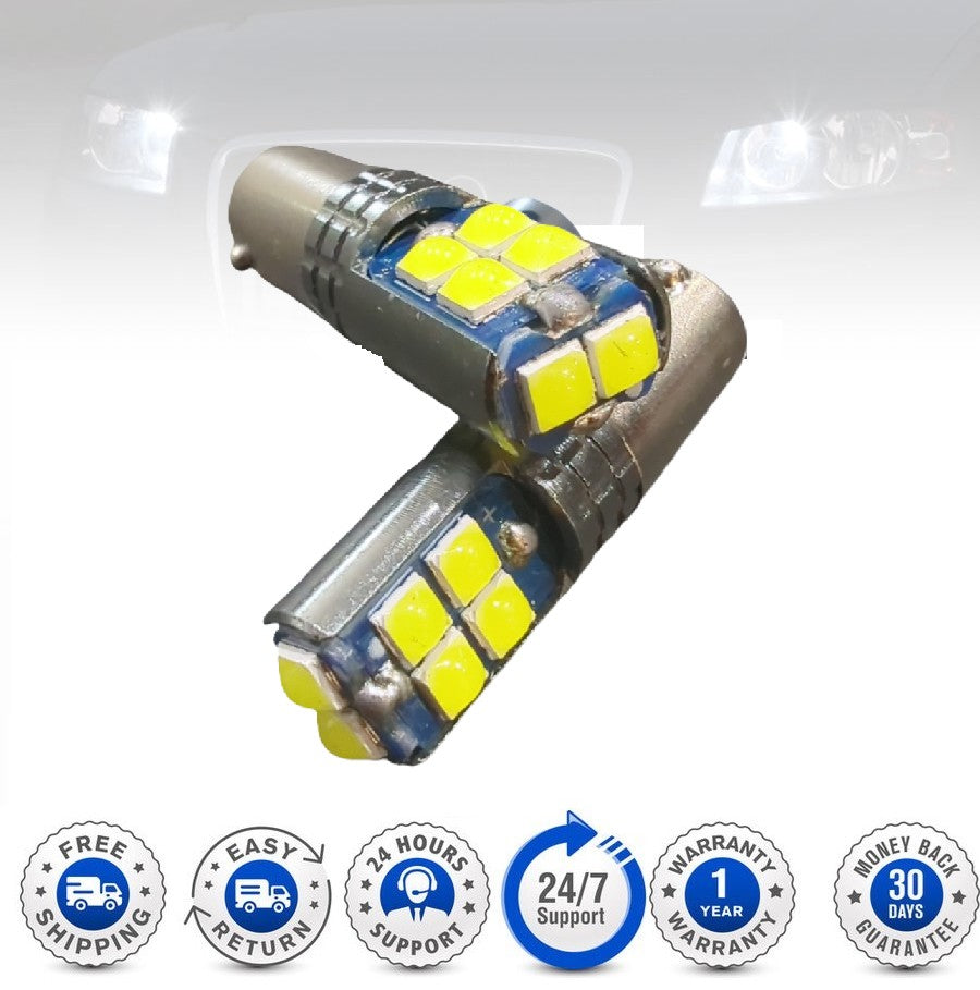 2 Stück 10SMD LED Standlicht Parkleuchte H6W Bax9s 3030 SKODA SUPERB I 3U4