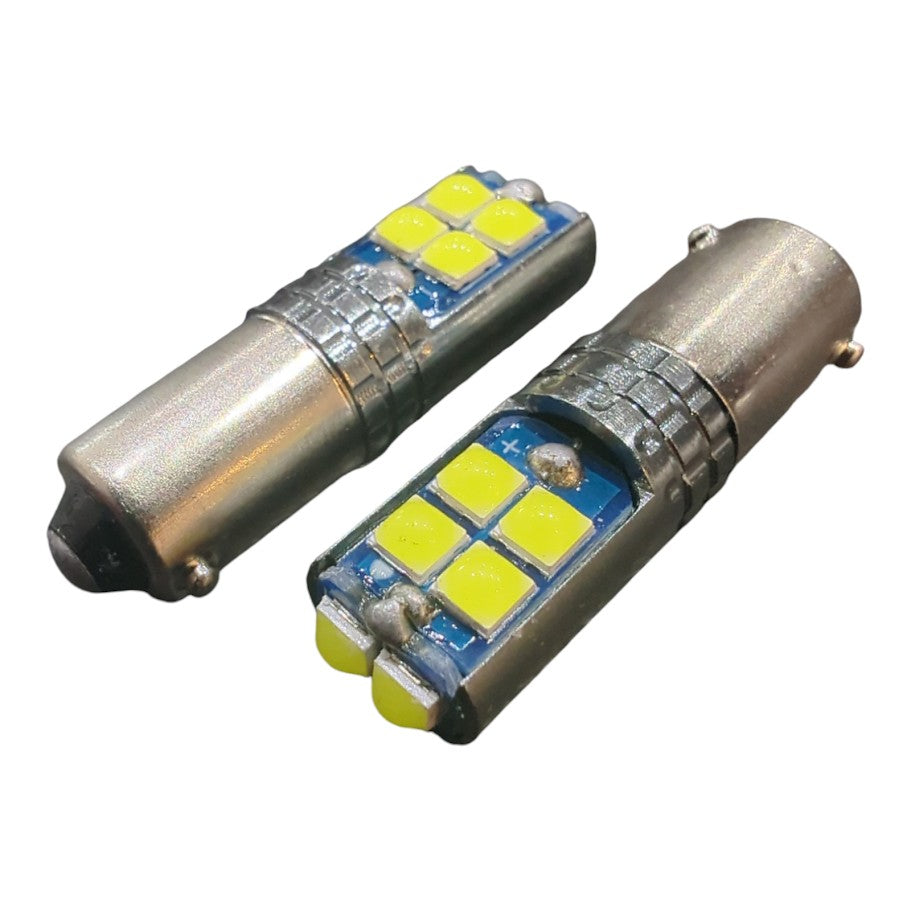 2 Stück 10SMD LED Standlicht Parkleuchte H6W Bax9s 3030 SKODA SUPERB I 3U4