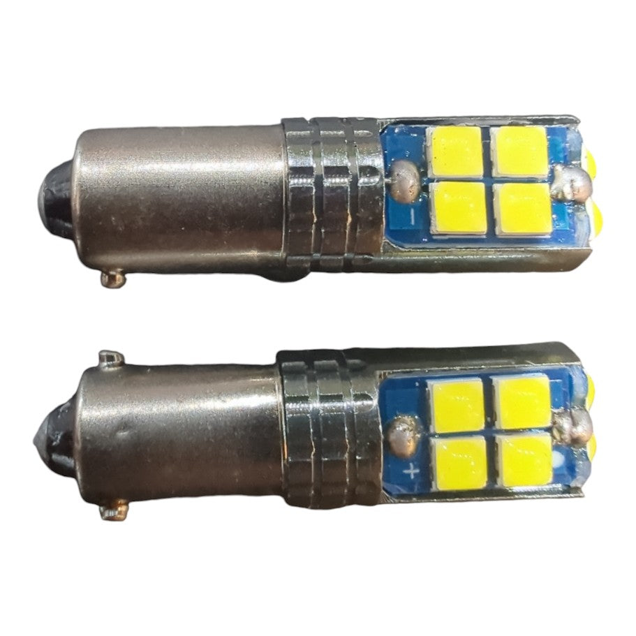 2 Stück 10SMD LED Standlicht Parkleuchte H6W Bax9s 3030 SKODA SUPERB I 3U4