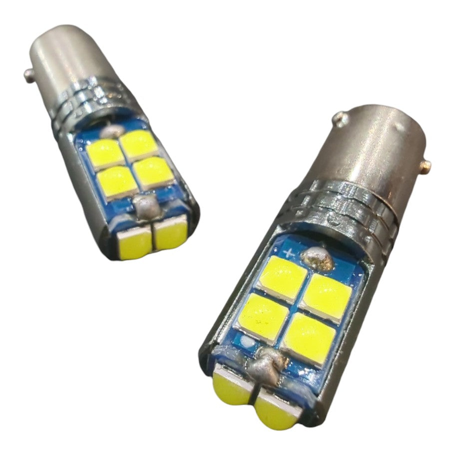 2 Stück 10SMD LED Standlicht Parkleuchte H6W Bax9s 3030 SKODA SUPERB I 3U4
