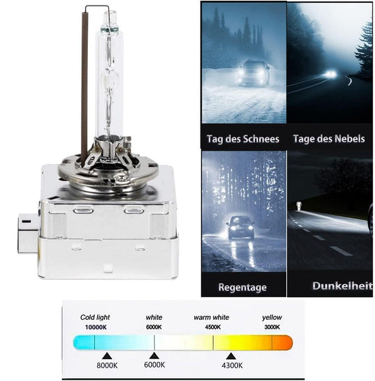 1x Xenon Brenner D1S 4300K 35W Lampe E-Prüfzeichen BMW 2 Cabriolet F23