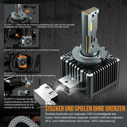 2X LED Xenon Burner D1S 6000K 35W 랜드 로버 레인지 Rover III L322