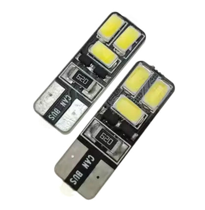 2x 6SMD LED nummerpladelys 12vW5W T10 til FORD C-MAX II (DXA/CB7, DXA/CEU)