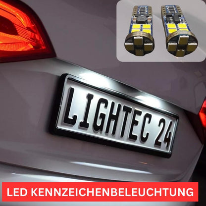2x 12SMD LED plaka lambası 12vW5BMW K 1200 R ABS için W T10