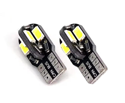 2x 8SMD LED luces de matrícula 12vW5W T10 para TOYOTA PASEO Cabrio (_L5_)
