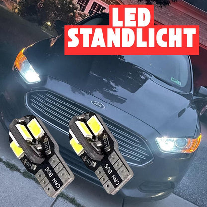 2x 8SMD LED Standlicht Parkleuchte 12vW5W CANBUS XENON für BMW 5 Touring E34