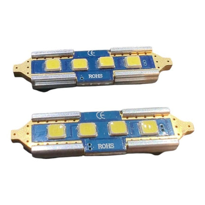 2x 4SMD LED Kennzeichenbeleuchtung 12V Soffitte 36mm für BMW 3 E90