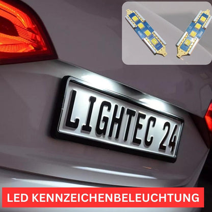 2x 4SMD LED Kennzeichenbeleuchtung 12V Soffitte 36mm für BMW 3 E90
