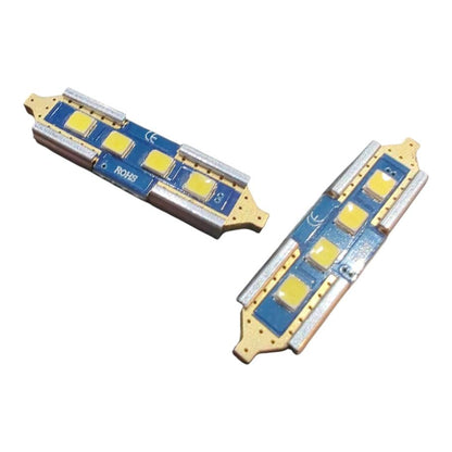 2x 4SMD LED Kennzeichenbeleuchtung 12V Soffitte 36mm für BMW 3 E90