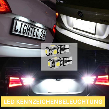 2x 5SMD светодиодные фонари номерного знака 12ВW5W T10 для SKODA OCTAVIA III Combi 5E5, 5E6