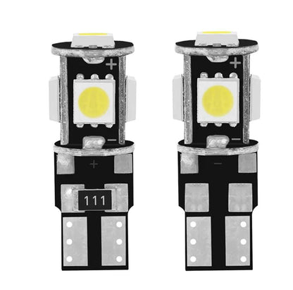 2x 5SMD светодиодные фонари номерного знака 12ВW5W T10 для SKODA OCTAVIA III Combi 5E5, 5E6