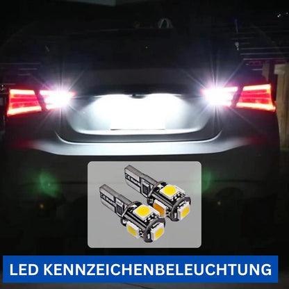 2x 5SMD светодиодные фонари номерного знака 12ВW5W T10 для SKODA OCTAVIA III Combi 5E5, 5E6