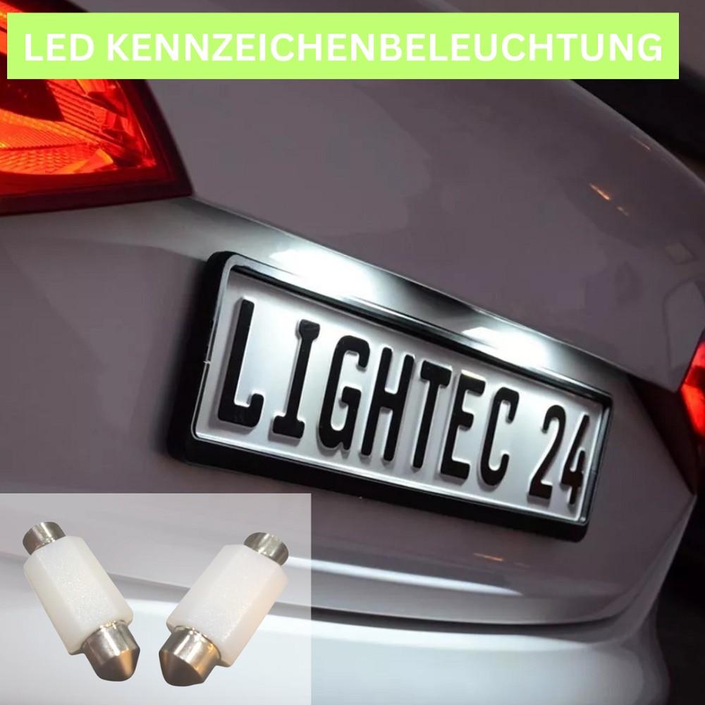 2x 2SMD LED Kennzeichenbeleuchtung 12V Soffitte 36mm für SKODA OCTAVIA II 1Z3