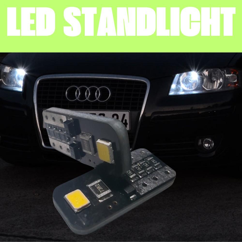 2x2SMD LED parkeringsljus parkeringsljus 12vW5W CANBUS XENON för SEAT CORDOBA Vario 6K5