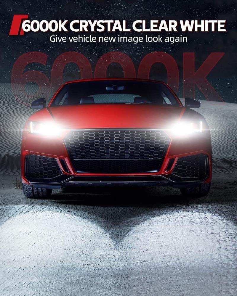 Sæt 2 stykker Xenon Brenner D3S 6000K 35W Lampe E-test Mark Audi A6 C6 4F2