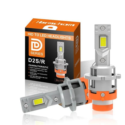 D2S LED Xenon Brenner 6000K Set 35W HID Lampen weiß mit E-Prüfzeichen 85122