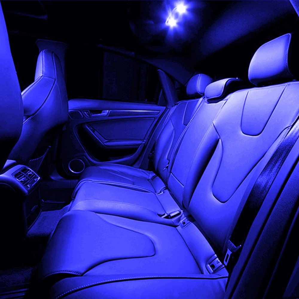 LED Innenraumbeleuchtung Premium Lichtpaket Ford Fiesta III (GFJ) Blau