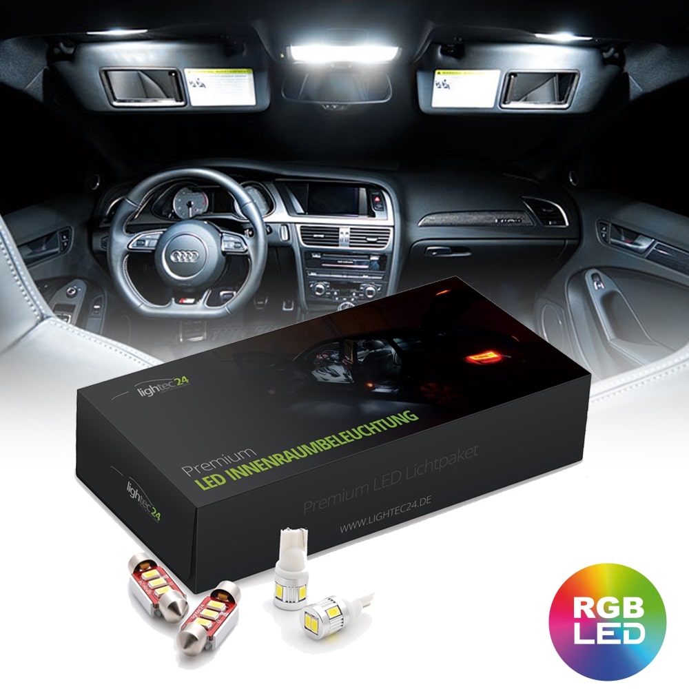 LED Innenraumbeleuchtung BMW 3er Compact E46 Premium Lichtpaket RGB mit Controller