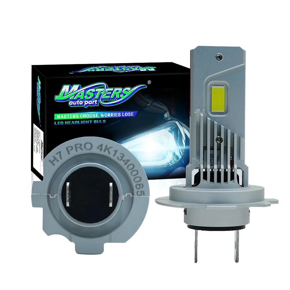 2x Ultra helle 35W H7 LED - Scheinwerfer Set | 6500K Tageslichtweiß | Canbus - kompatible Automobil - Lampen - LEDRide