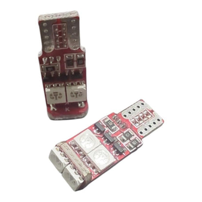 2xRGB LED Kennzeichenbeleuchtung 12vW5W PEUGEOT PARTNER Kasten/K9 - LEDRide