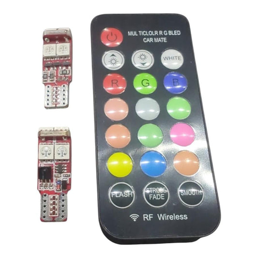 2xRGB LED Kennzeichenbeleuchtung 12vW5W RENAULT SCÉNIC I JA0/1,FA0 - LEDRide