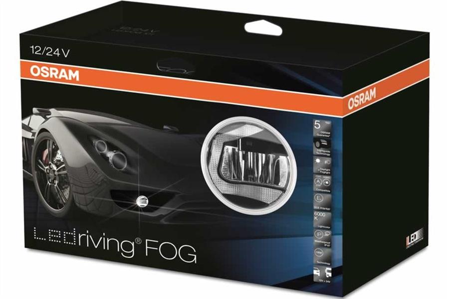 Osram LEDriving FOG Nebelscheinwerfer Tagfahrlicht dimmbar 12V 24V E1-Zulassung - LEDRide