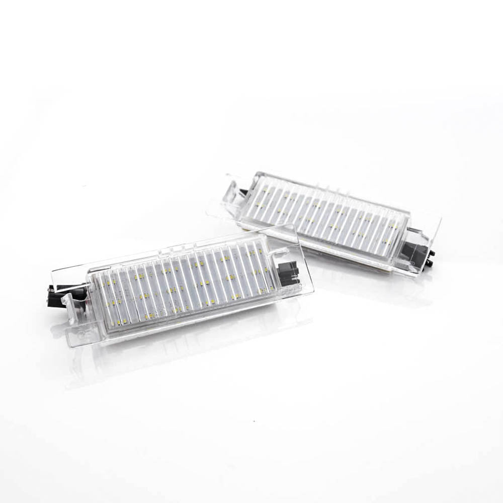 LED Kennzeichenbeleuchtung Module Alfa Romeo Fiat Opel Mini mit Zulassung - LEDRide