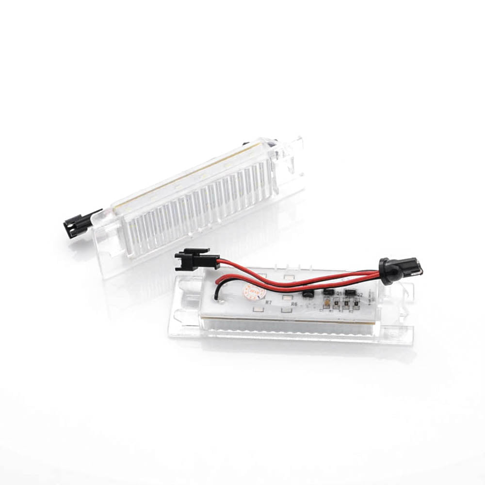 LED Kennzeichenbeleuchtung Module Alfa Romeo Fiat Opel Mini mit Zulassung - LEDRide