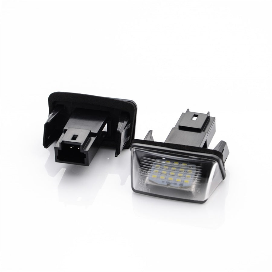 LED Kennzeichenbeleuchtung Module Peugeot Citroen mit Zulassung - LEDRide