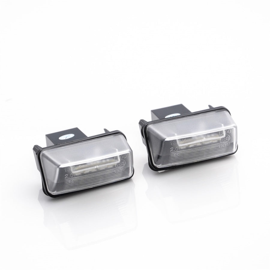 LED Kennzeichenbeleuchtung Module Peugeot Citroen mit Zulassung - LEDRide