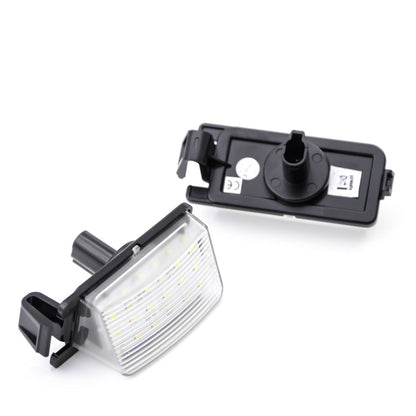 LED Kennzeichenbeleuchtung Module für Nissan Versa Livina Pulsar GT-R Cube 350Z 370Z mit Zulassung - LEDRide