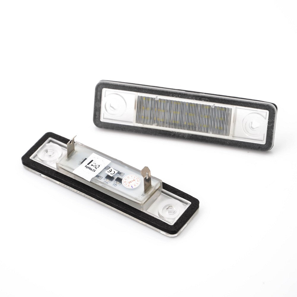 LED Kennzeichenbeleuchtung Opel Astra Corsa Omega Signum Speedster Tigra Vectra Zafira mit Zulassung - LEDRide