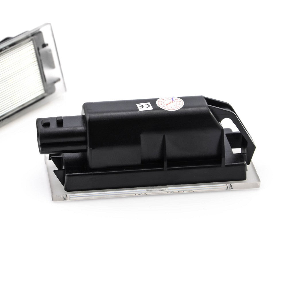 LED Kennzeichenbeleuchtung Module Renault Clio Twingo Megane Laguna Vel Satis Master mit Zulassung - LEDRide
