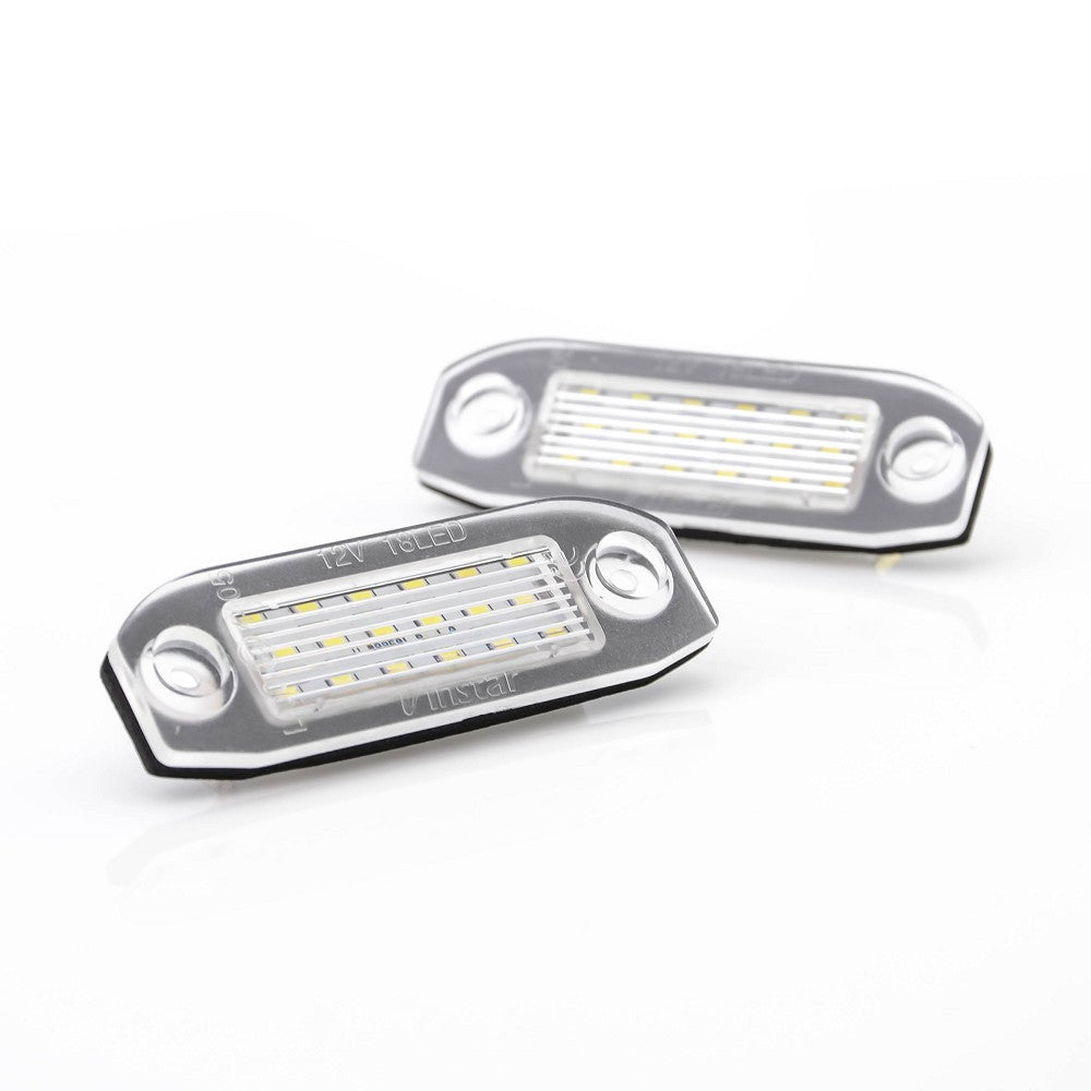LED Kennzeichenbeleuchtung Module Volvo C30 S40 V50 S60 S80 V70 XC60 XC70 XC90 mit Zulassung - LEDRide