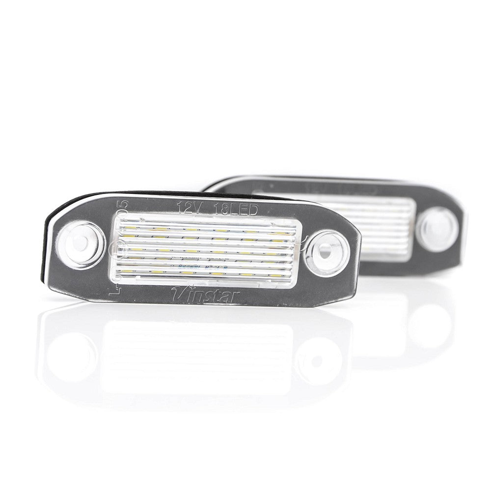 LED Kennzeichenbeleuchtung Module Volvo C30 S40 V50 S60 S80 V70 XC60 XC70 XC90 mit Zulassung - LEDRide
