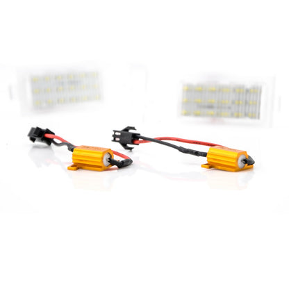 LED Kennzeichenbeleuchtung Module Audi A6 C5 4B Limousine E-Prüfzeichen - LEDRide