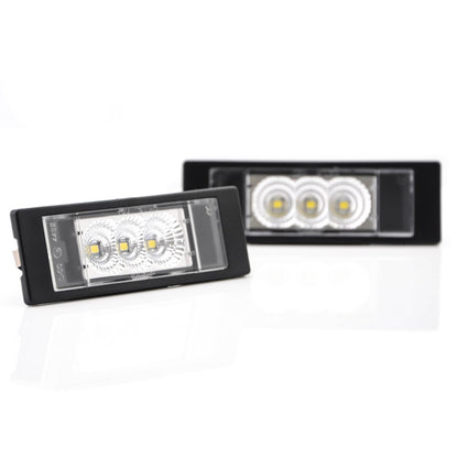 LED Kennzeichenbeleuchtung Module BMW Opel Fiat Alfa-Romeo CHROM Zulassung