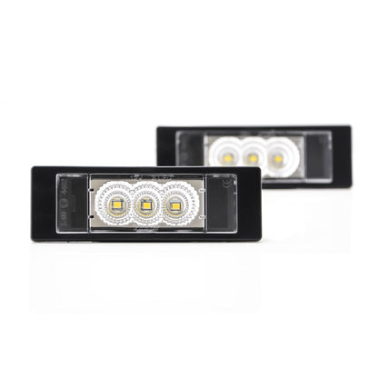 LED Kennzeichenbeleuchtung Module BMW Opel Fiat Alfa-Romeo CHROM Zulassung