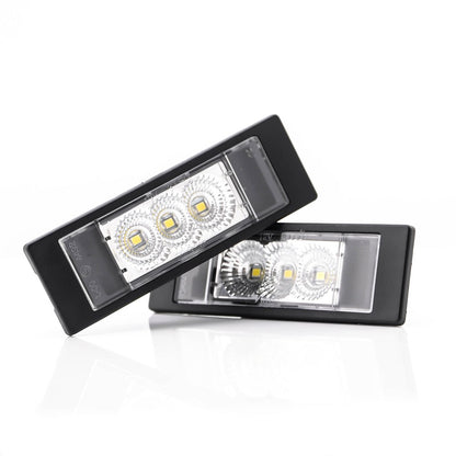 LED Kennzeichenbeleuchtung Module BMW Opel Fiat Alfa-Romeo CHROM Zulassung
