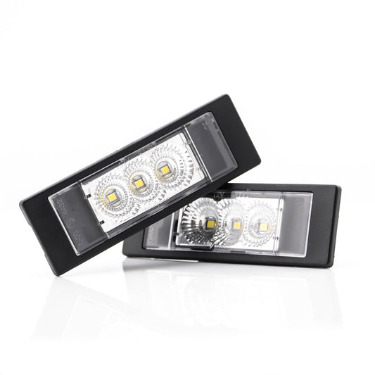 LED Kennzeichenbeleuchtung Module BMW Opel Fiat Alfa-Romeo CHROM Zulassung