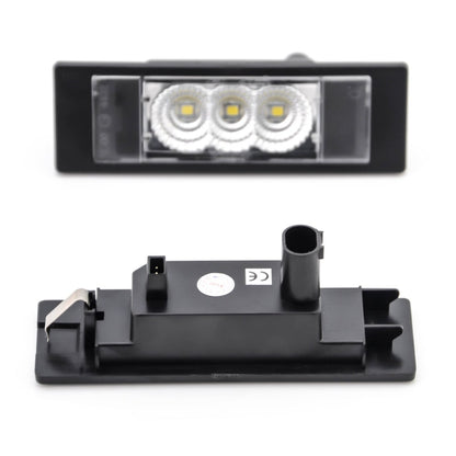 LED Kennzeichenbeleuchtung Module BMW Opel Fiat Alfa-Romeo CHROM Zulassung
