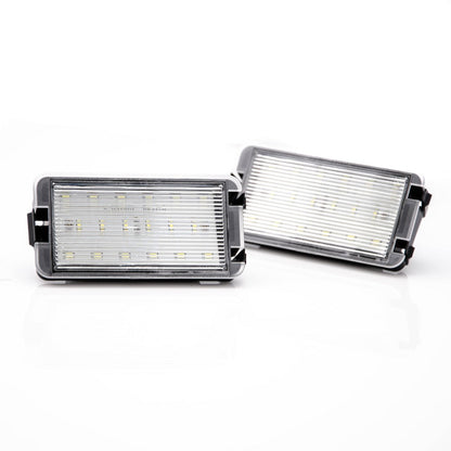 LED Kennzeichenbeleuchtung Seat Altea Arosa Ibiza Cordoba Leon Toledo Zugelassen - LEDRide