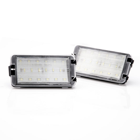 LED Kennzeichenbeleuchtung Seat Altea Arosa Ibiza Cordoba Leon Toledo Zugelassen - LEDRide