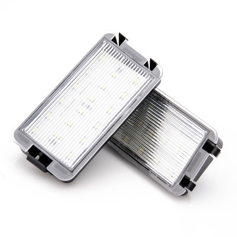 LED Kennzeichenbeleuchtung Seat Altea Arosa Ibiza Cordoba Leon Toledo Zugelassen - LEDRide