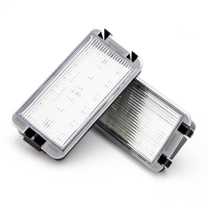 LED Kennzeichenbeleuchtung Seat Altea Arosa Ibiza Cordoba Leon Toledo Zugelassen - LEDRide