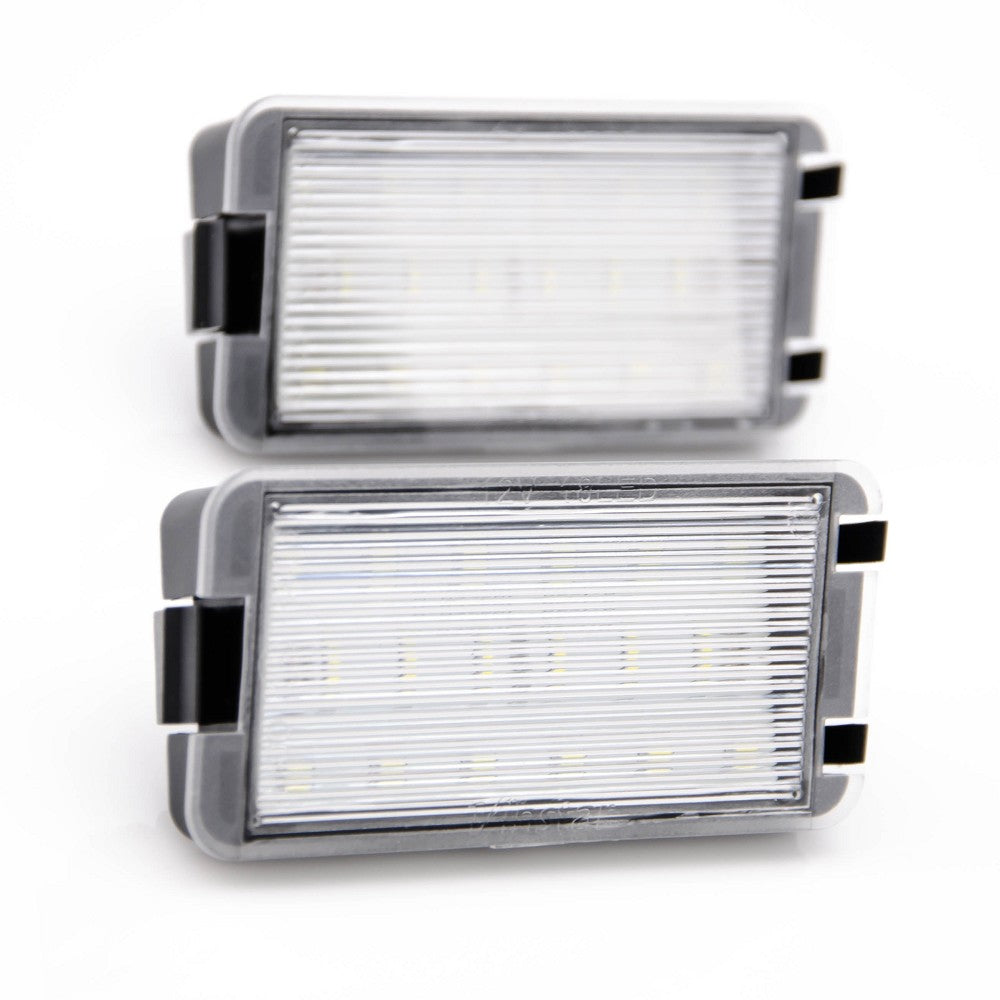 LED Kennzeichenbeleuchtung Seat Altea Arosa Ibiza Cordoba Leon Toledo Zugelassen - LEDRide