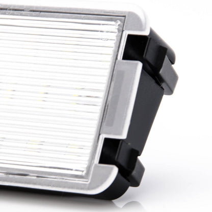 LED Kennzeichenbeleuchtung Seat Altea Arosa Ibiza Cordoba Leon Toledo Zugelassen - LEDRide