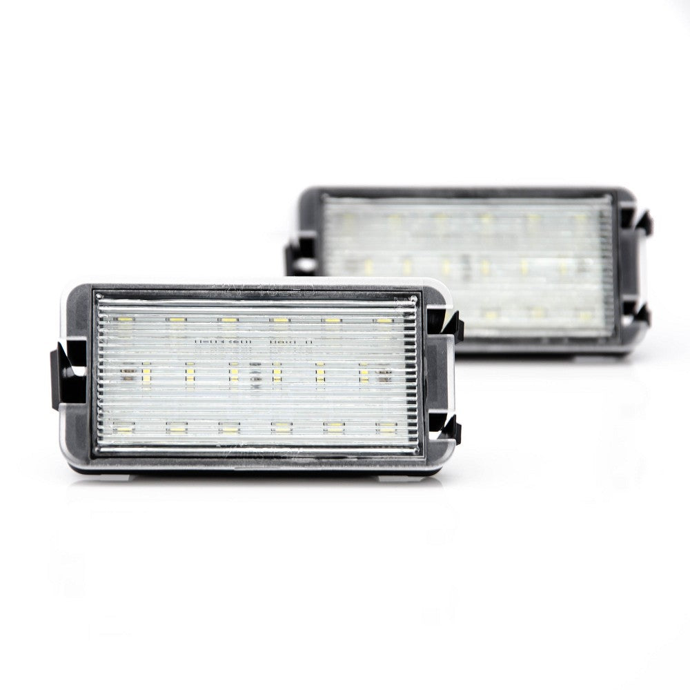 LED Kennzeichenbeleuchtung Seat Altea Arosa Ibiza Cordoba Leon Toledo Zugelassen - LEDRide